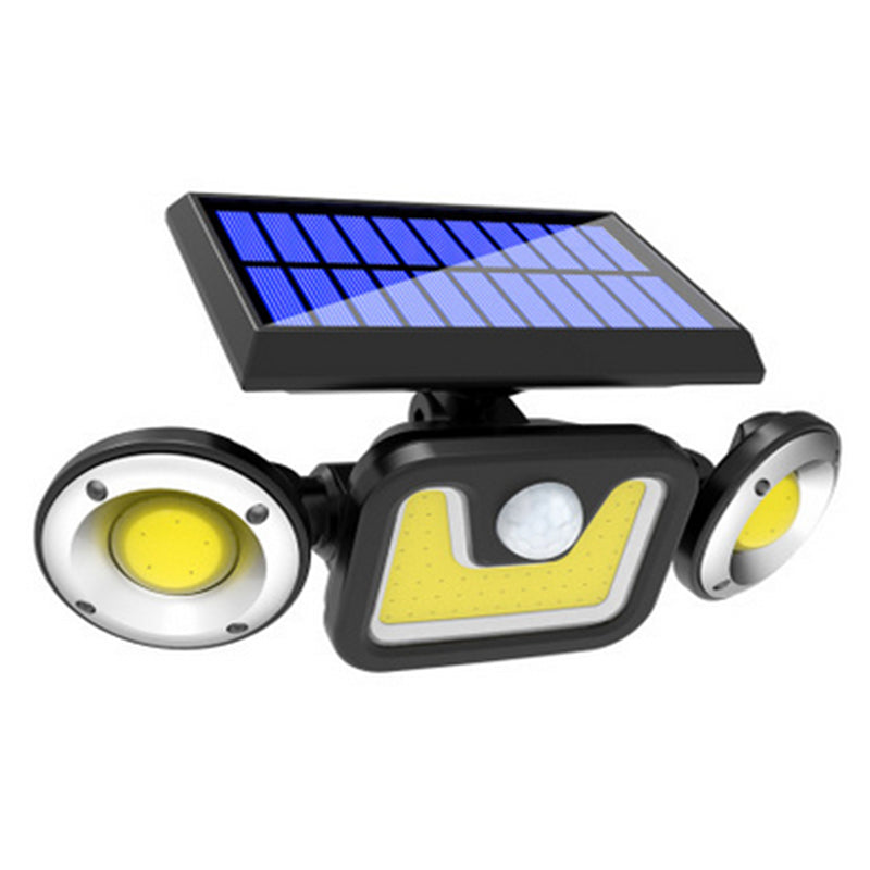 Luminária Solar de Parede com Sensor de Movimento — 74 LEDs, IP65, 8-10h de Iluminação