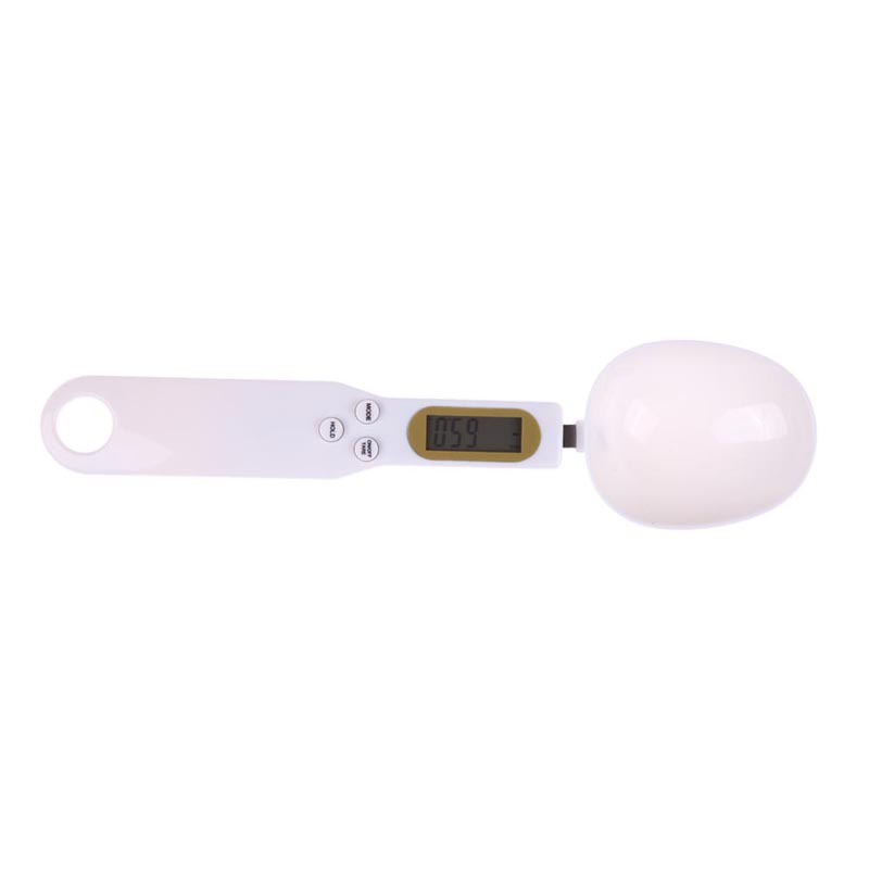 Colher de cozinha digital LCD eletrônica para medir o peso de alimentos, incluindo colheres medidoras