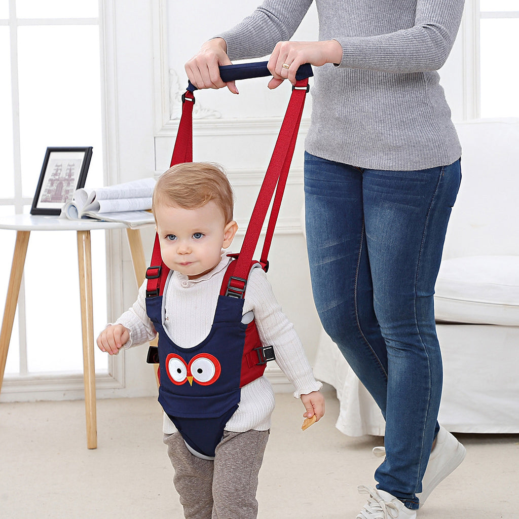 Cinto de Caminhada para Bebê — Adeus Dor nas Costas! Algodão Premium com 4 Modos de Uso