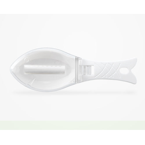 Raspador de Escamas Fish Design — Com Tampa Protetora e Material Food Grade