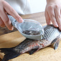 Raspador de Escamas Fish Design — Com Tampa Protetora e Material Food Grade