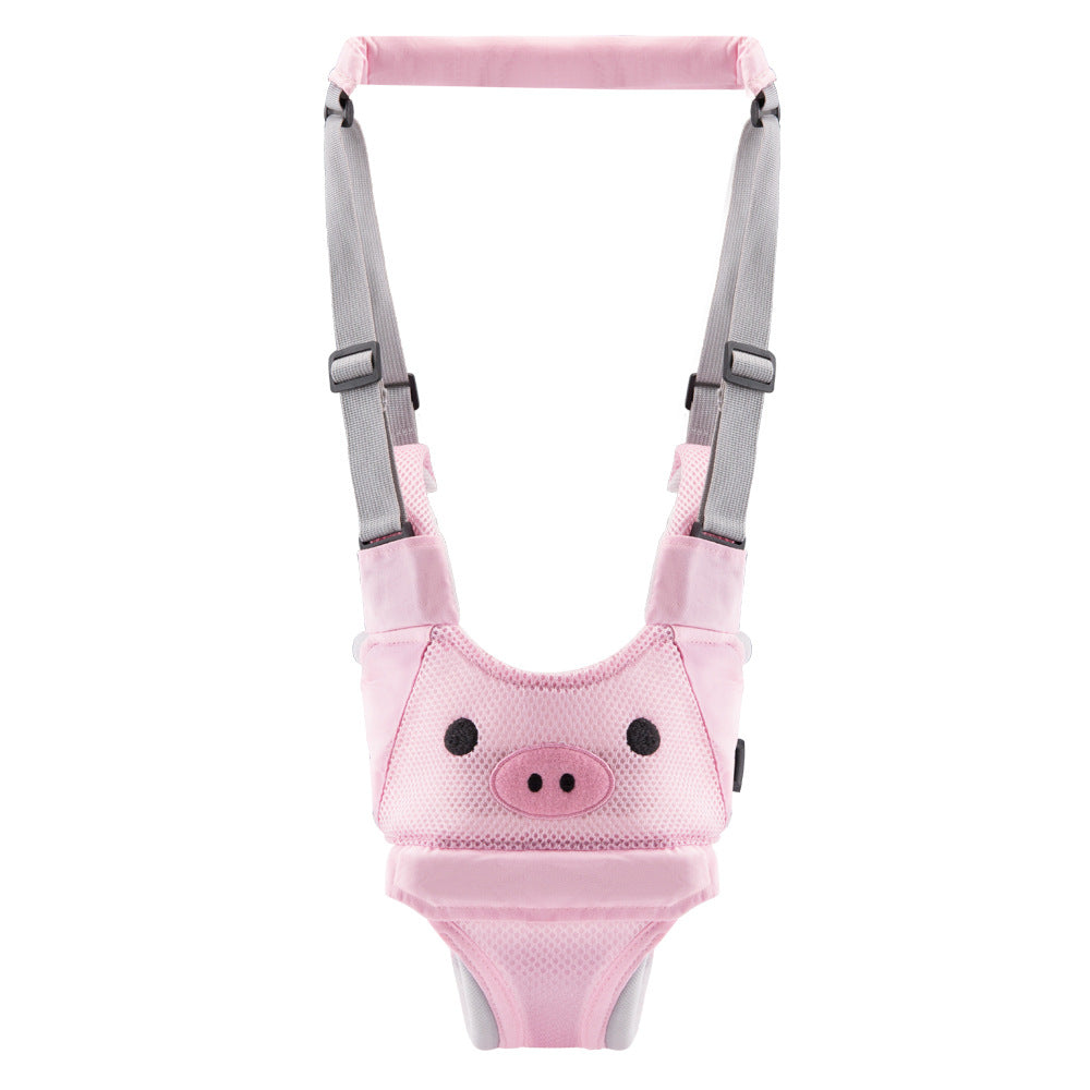 Cinto de Caminhada para Bebê — Adeus Dor nas Costas! Algodão Premium com 4 Modos de Uso