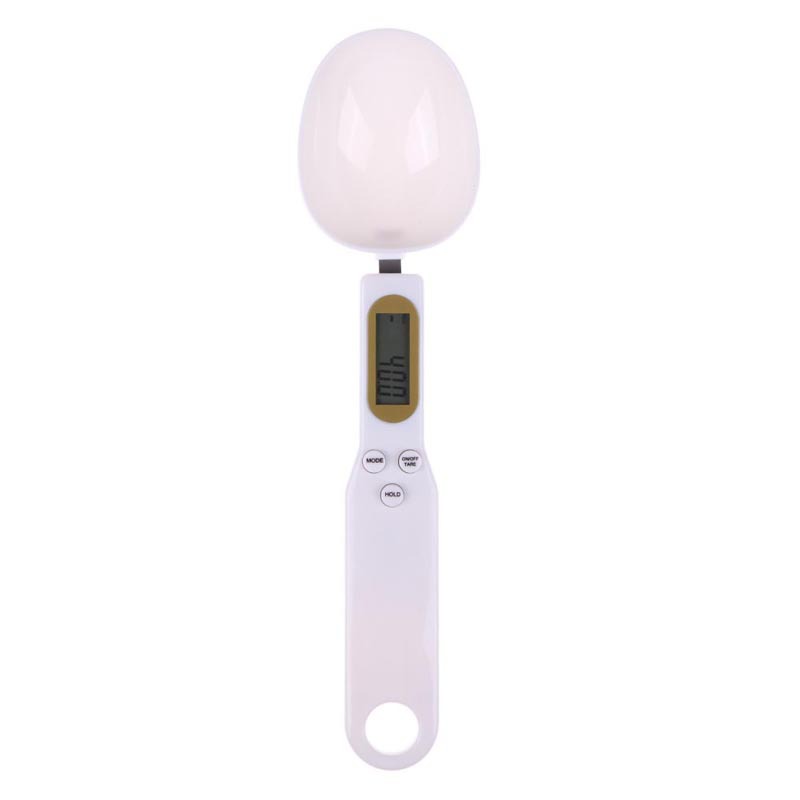Colher de cozinha digital LCD eletrônica para medir o peso de alimentos, incluindo colheres medidoras