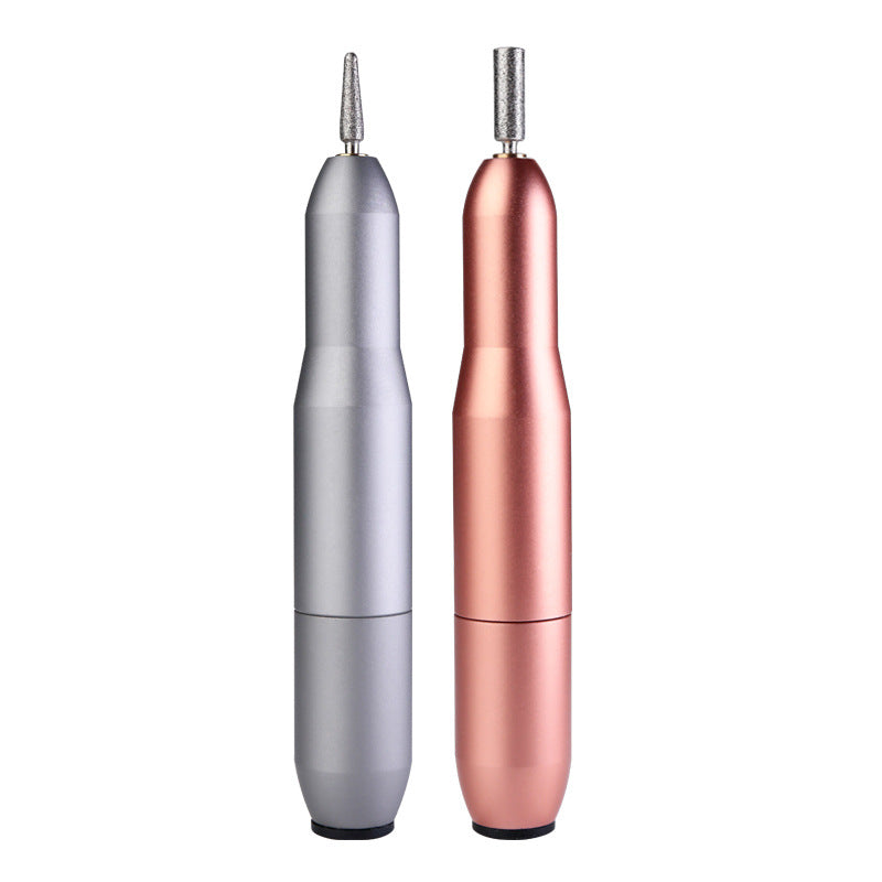 Conjunto de máquina de manicure elétrica com lixadeira USB, cortador e ferramenta para manicure e pedicure.