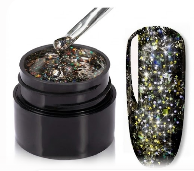 Gel de Unhas Rosalind Shiny Diamond Glitter — Semi Permanente