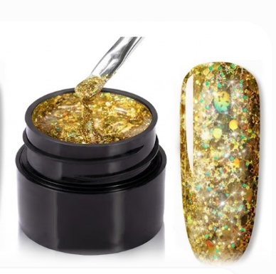 Gel de Unhas Rosalind Shiny Diamond Glitter — Semi Permanente