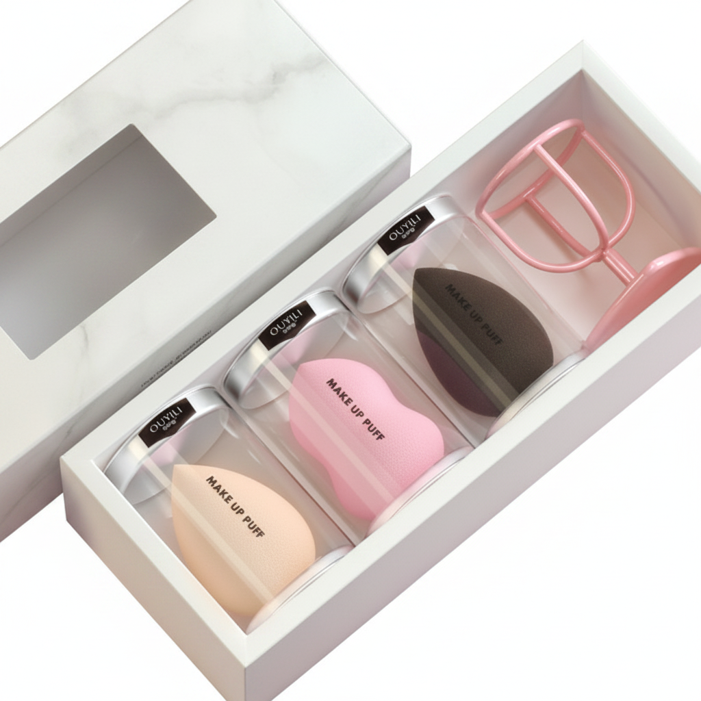 Kit Esponja Beauty Egg